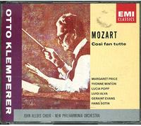 Price - Mozart;Cosi Fan Tutte