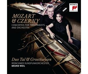 MOZART&CZERNY KONZERTE FÜR 2 PIANISTEN + ORCHESTER CD NEW TAL & GROETHUYSEN