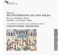 MOZART: Die Entführung aus dem Serail - Christopher Hogwood , The Academy of Ancient Music , Marianne Hirsti, Dawson, Heilmann, Gahmlich- 2CD BOX SET / L'Oiseau-lyre