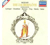 Mozart: Die Zauberflote - Highlights by Mozart, Lorengar, Prey, Talvela, Solti (1990-10-25)