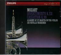 Mozart Divertimento KV 131 & Cassation KV 99