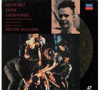 MOZART: DON GIOVANNI- PETER SELLARS, CRAIG SMITH, PERRY, LABELLE, LORRAINE HUNT, FREEMAN - LASER DISC (2 DISCS, 3 SIDES)