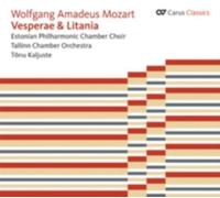 MOZART/ESTONIAN PHILHARMONIC CHAMBER CHOIR: VESPERAE & LITANIA - CD