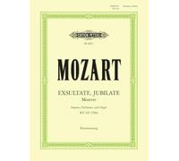Mozart: Exsultate, Jubilate K165 (Soprano Voice and Piano) (EP8697): Motet for Soprano, Orchestra and Organ (Edition Peters)