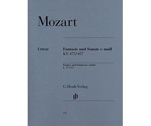 MOZART - Fantasia (K.475) y Sonata en Do menor (K.457) para Piano (Urtext)