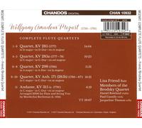 Lisa Friend & Broodsky Quartet – Mozart: Flute Quartets – Naxos