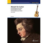 Mozart for Guitar: 32 Transcriptions for Guitar - Paperback NEW Wolfgang Amadeu