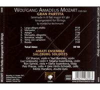 MOZART: GRAN PARTITA (ARRANGEMENT FOR STRINGS) NEW CD