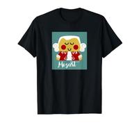 Mozart Kawaii Value Graphic T-Shirt, Men, Black, M