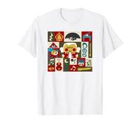 Mozart Kawaii Value Graphic T-Shirt, Men, White, M