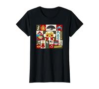 Mozart Kawaii Value Graphic T-Shirt, Women, Black, S