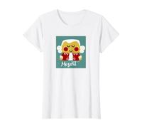 Mozart Kawaii Value Graphic T-Shirt, Women, White, S