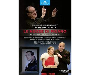 Mozart: Le Nozze Di Figaro [Bo Skovhus; Christine Schäfer; Mari Eriksmoen; Nikolaus Harnoncourt ] [Unitel Edition: 803708] [DVD]