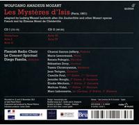MOZART: LES MYSTŠRES D'ISIS NEW CD