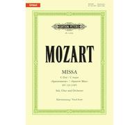 Mozart: Missa brevis in C K220 "Sparrow Mass" (Vocal Score) (EP11046) (Edition Peters)