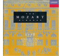 Mozart - Mozart Almanac 1778 / Oboe Concerto