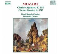 Mozart - Mozart : Clarinet Quintet/Clarinet Quartet - Oizsef Balogh/Danubi