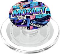 Mozart Music Collage PopSockets PopGrip for MagSafe