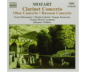 Mozart: Oboe, Bassoon and Clarinet Concertos