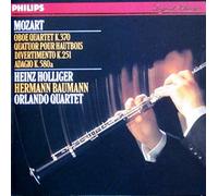 Mozart: Oboe Quartet / Divertimento K.251 / Adagio K.580a