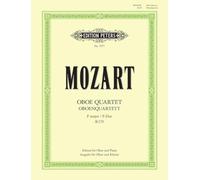 Mozart: Oboe Quartet in F K370 (368b) (Arranged for Oboe and Piano) (EP7077): Edition for Oboe and Piano (Edition Peters)