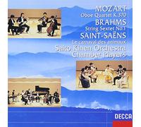 MOZART OBOE QUARTET K.370/BRAHMS: STRING SEXTET NO.1/SAINT-SEANS: LE CARNAVAL DES ANIMAUX