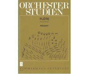 Mozart: Orchestral Studies. Sheet Music for Flute