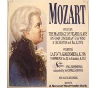 Unknown Artist - Mozart: Overture - The Marriage of Figaro, K.492 / Sinfonia Concertante for Wind & Orchestra in E flat, K.297b / Overture - La Finta Giardiniera, K.196 / Symphony No.25 in G Minor, K.183