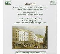 Mozart: Piano Concerto 21 / Violin Concerto 5