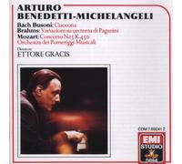 Mozart Piano Concerto No.15 / Bach-Busoni Chaconne / Brahms Paganini Variations