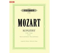 Mozart: Piano Concerto No. 25 in C K503 for Two Pianos (EP8825): Cadenzas (Edition Peters)