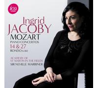 Mozart: Piano Concertos 14 & 27 [Ingrid Jacoby, Sir Neville Marriner] [ICA Classics: ICAC 5125] by Ingrid Jacoby (2014-04-10)