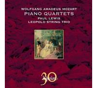 Mozart: Piano Quartets In G Minor/ E Flat by Paul Lewis, Leopold String Trio (2010) Audio CD