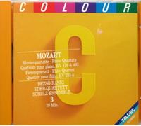 MOZART: PIANO QUARTETS NOS. 1 & 2 & FLUTE QUARETE KV 298 & 285a - DEZSO RANKI / EDER QUARTET / SCHULZ ENSEMBLE - TELDEC