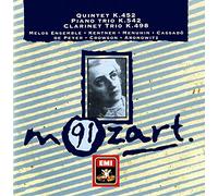 Mozart - Piano Quintet for Piano & Winds, Piano Trio K452, Clarinet Trio K498