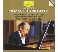 Mozart: Piano Sonatas K.281, K.330 & K.333; Rondo K.485; Adagio K.540 By Vladimir Horowitz ,Wolfgang Amadeus Mozart (Composer) (2010-08-10)