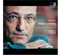 Mozart: Piano sonatas K330, K331 'alla turca', K332 by Andreas Staier