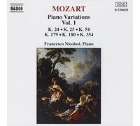 Mozart - Piano Variations, Vol. 1 By Wolfgang Amadeus Mozart (Composer),Francesco Nicolosi (Piano) (1993-12-31)