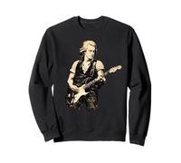 Mozart Playing Electric Guitar Wolfgang Amadeus Rock Music Sweatshirt