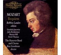 Mozart: Requiem / Goodman, The Hanover Band (1992) Audio CD