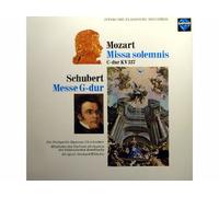 Mozart / Schubert - Mozart: Missa solemnis C-dur KV 337 / Schubert: Messe G-dur [Vinyl LP record] [Schallplatte]