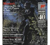 Mozart^Serkin, Rudolf^Serkin, Peter - Concerto 10 for 2 Pianos / Piano Trio, K. 502