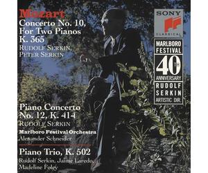Mozart^Serkin, Rudolf^Serkin, Peter - Concerto 10 for 2 Pianos / Piano Trio, K. 502
