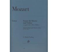 MOZART - Sonata (K.304) en Mi menor para Violin y Piano (Urtext)