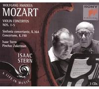 MOZART / STERN / ZUK - VIOLIN CONCERTI 1-5 - cd - N3z