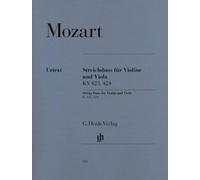 Mozart: String Duos - violin and viola - Henle - (HN 624)