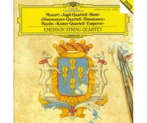 MOZART STRING QUARTET:HUNT & DISSONANCE+HAYDN:EMPEROR