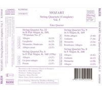 MOZART: STRING QUARTETS (COMPLETE), VOL. 5 NEW CD