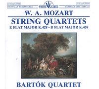 Mozart String quartets K428 & K458 Bartok quartet