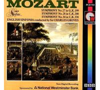 Mozart: Symphonies Nos. 27, 28 & 34
